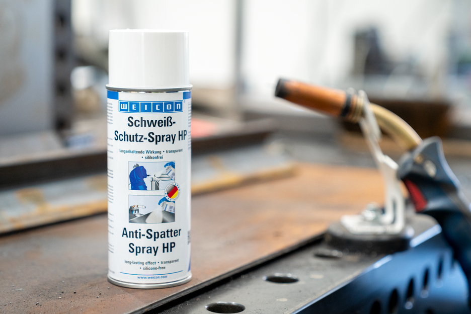 Schweißschutz-Spray HP | schützt vor der Anhaftung und Einwirkung von Schweißspritzern