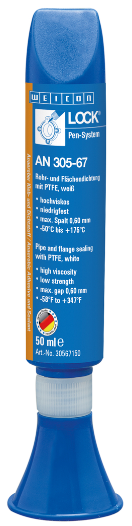 WEICONLOCK® AN 305-67 Rohr- und Flächendichtung | mit PTFE, niedrigfest