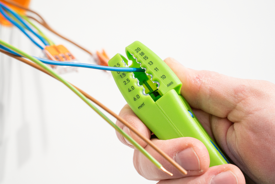 Kabelmesser No. S 4-28 Multi  Green Line