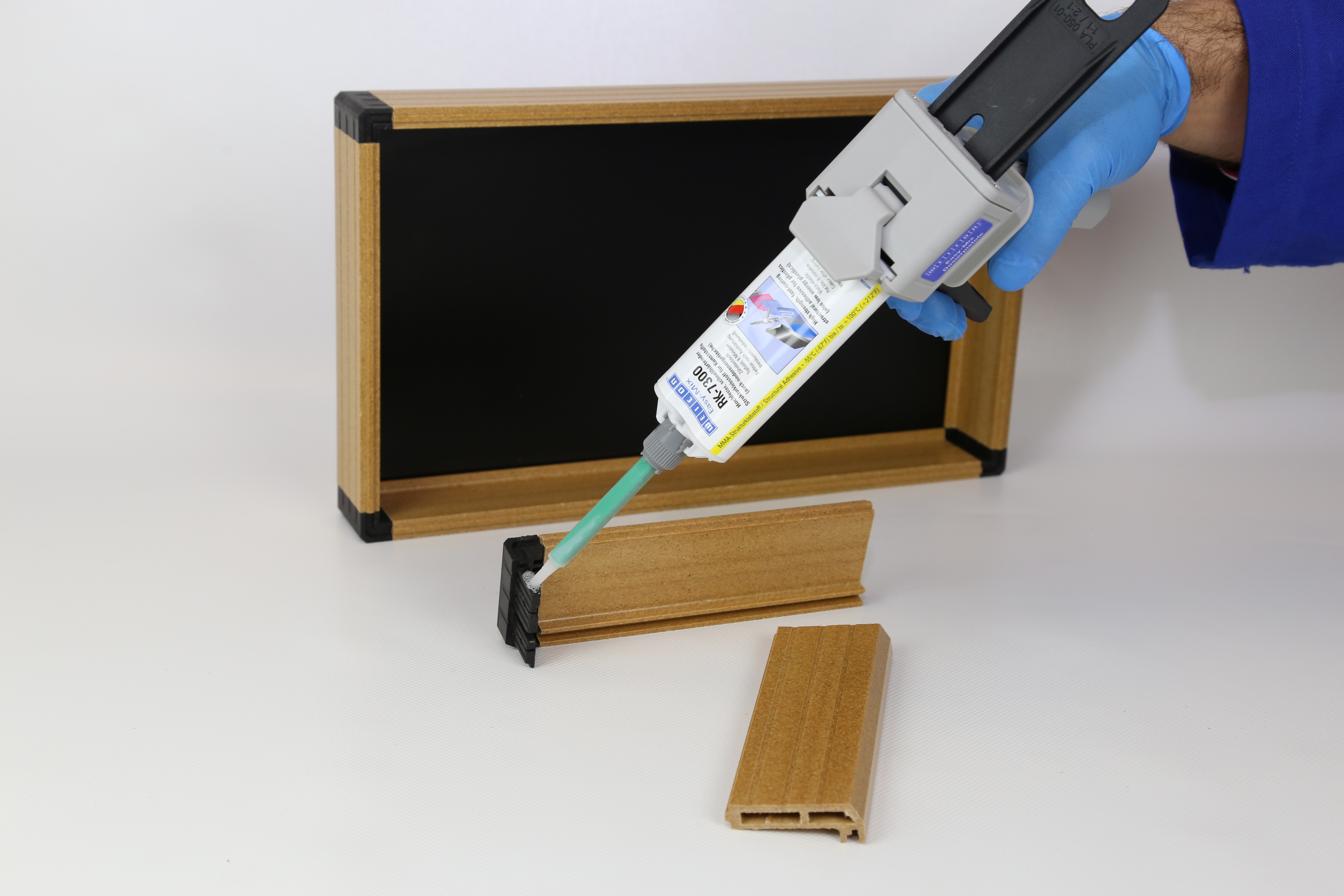 Easy-Mix RK-7300 Acrylat-Strukturklebstoff | Acrylat-Strukturklebstoff für niederenergetische Kunststoffe