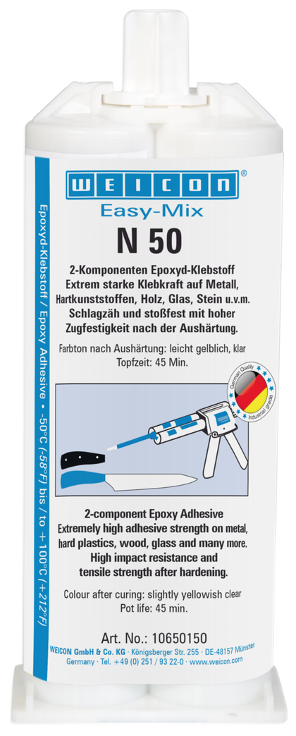 Easy-Mix N 50 Epoxyd-Klebstoff | Epoxid-Klebstoff für Fertigungsprozesse