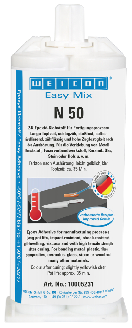 Easy-Mix N 50 Epoxyd-Klebstoff | Epoxid-Klebstoff für Fertigungsprozesse