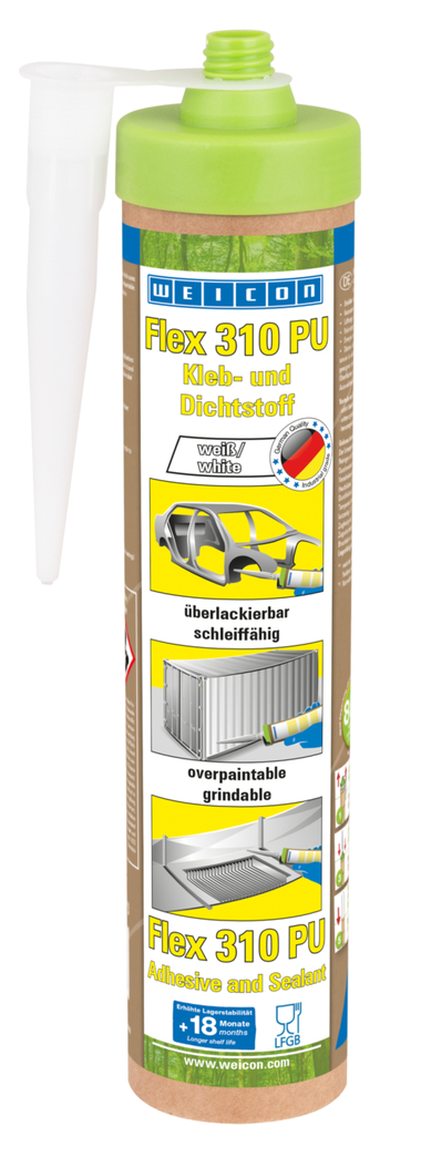 Flex 310 Polyurethan | dauerelastischer Kleb- und Dichtstoff auf Polyurethanbasis