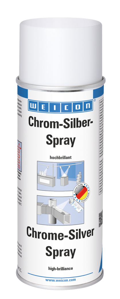 Chrom-Silber-Spray | hochbrillante Oberflächenbeschichtung