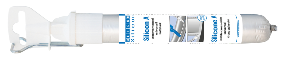 Silicon A | acetatvernetzender und fungizid eingestellter Dichtstoff