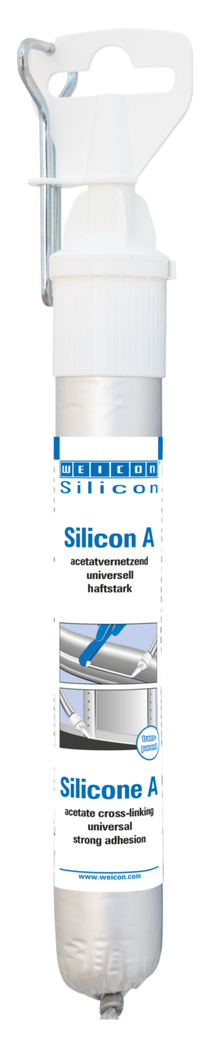 Silicon A | acetatvernetzender und fungizid eingestellter Dichtstoff