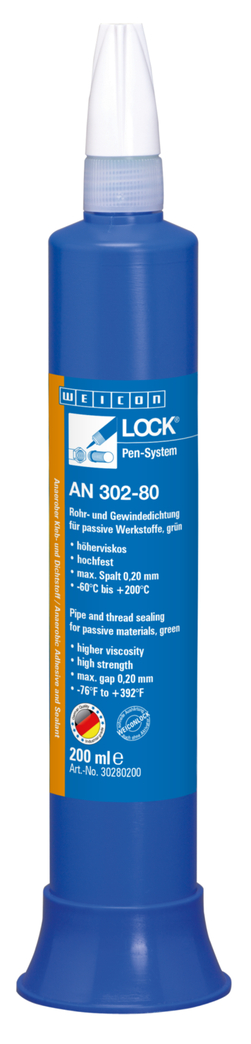 WEICONLOCK® AN 302-80 Rohr- und Gewindedichtung | für passive Werkstoffe, hochfest