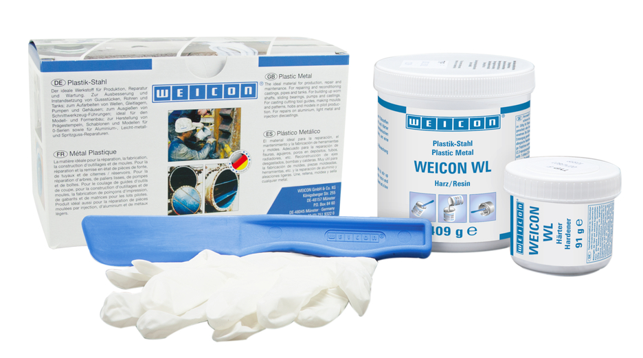 WEICON WL | keramisch gefüllte Epoxidharz-System für hohen Verschleißschutz