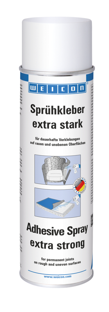Sprühkleber extra stark | sprühbarer Kontaktklebstoff für starke und dauerhafte Verklebungen von Filz, Kunstleder und Dämmstoffen