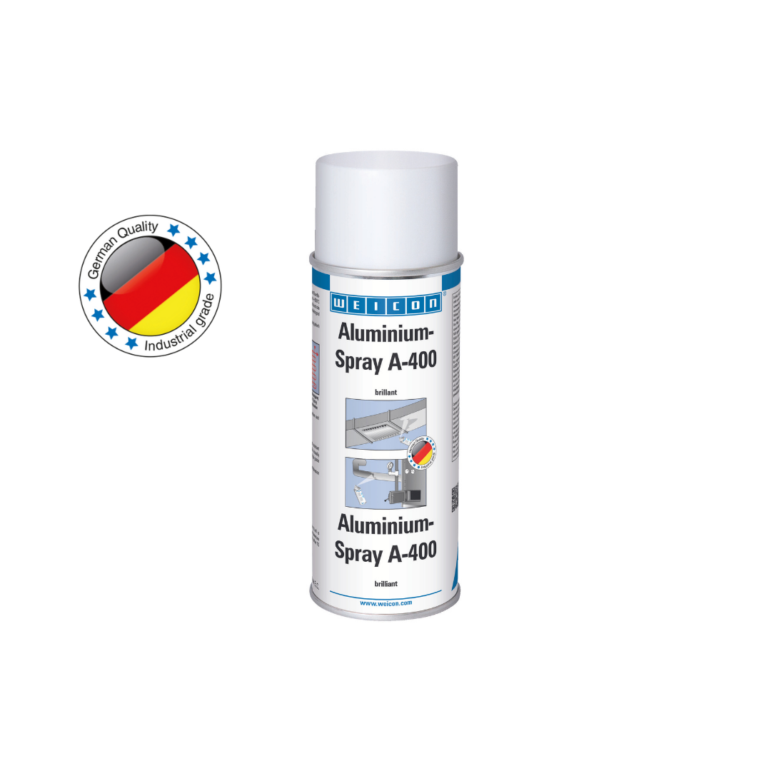 Aluminium-Spray A-400 brillant | hochwertiger Schutz gegen Rost und Korrosion