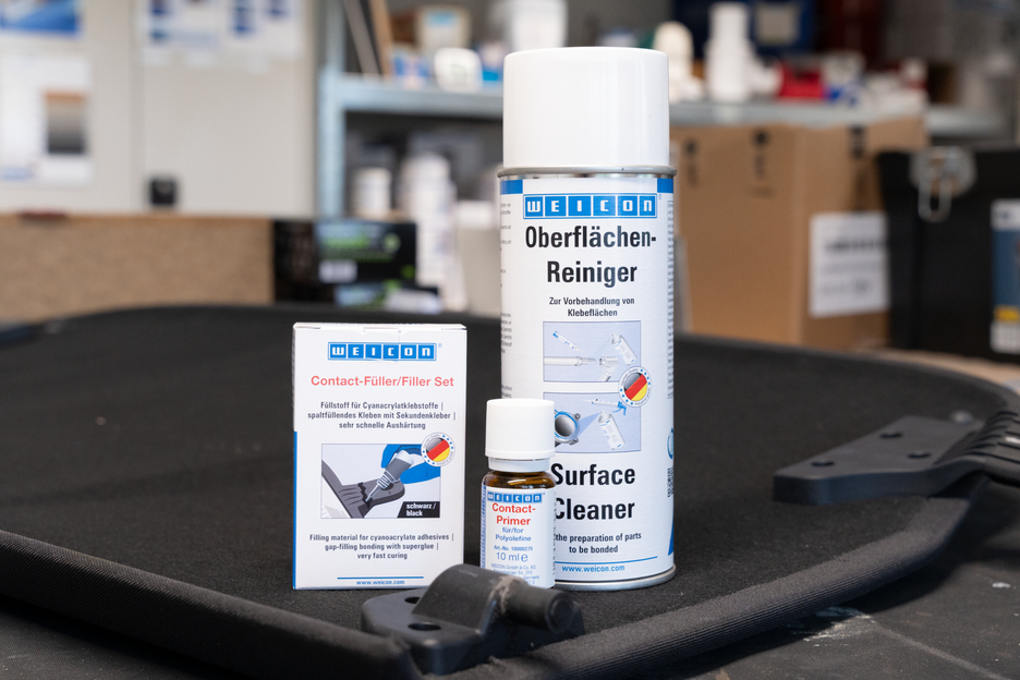 CA-Primer für Polyolefine | Haftvermittler für niederenergetische Kunststoffe