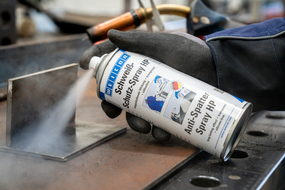 Schweißschutz-Spray HP | schützt vor der Anhaftung und Einwirkung von Schweißspritzern