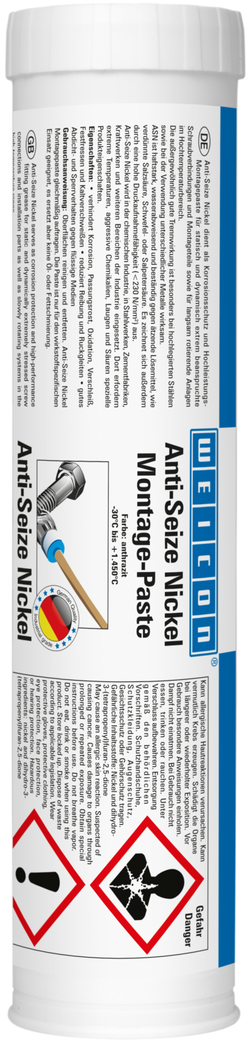 Anti-Seize Nickel Montagepaste | Schmier- und Trennmittelpaste hochtemperaturbeständig