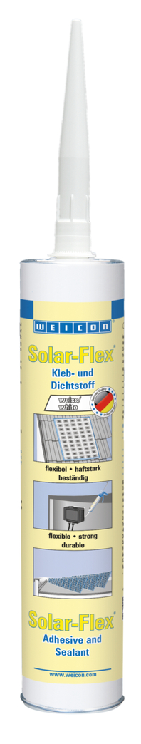 Solar-Flex® MS-Polymer | witterungsbeständiger Kleb- und Dichtstoff für den Solarbereich auf MS-Polymer-Basis Solar-Flex® MS-Polymer | witterungsbeständiger Kleb- und Dichtstoff für den Solarbereich auf MS-Polymer-Basis