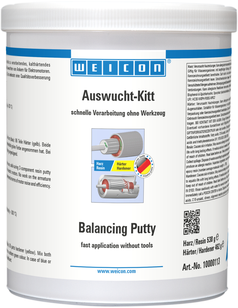 WEICON Auswucht-Kitt | Epoxidharz-Paste