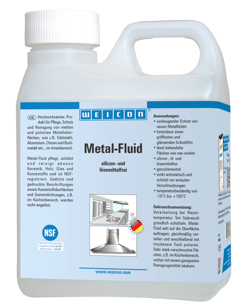 Metal-Fluid | lösemittelfreie Pflege- und Schutzemulsion für Metalle