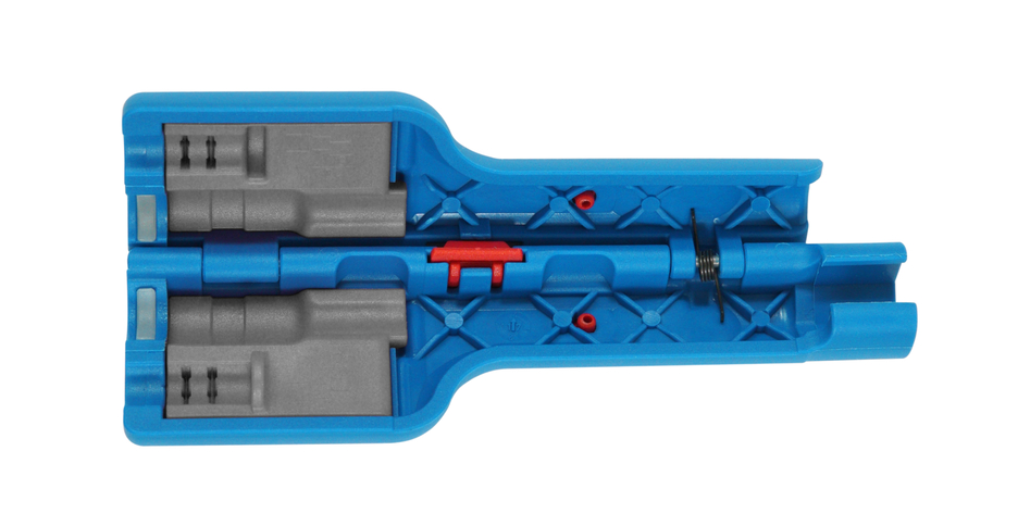 Coax-Stripper No 1 F Plus - für Mini oder Midi Koaxialleitungen | zum Entmanteln und Abisolieren von Koaxialkabel inkl. Aufdrehhilfe
