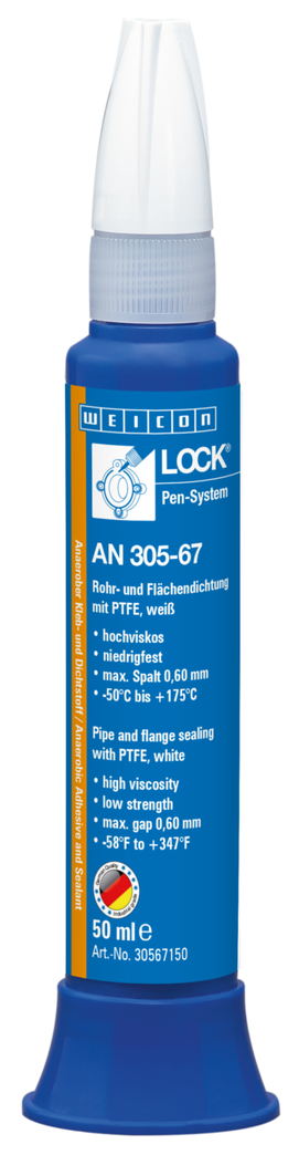 WEICONLOCK® AN 305-67 Rohr- und Flächendichtung | mit PTFE, niedrigfest