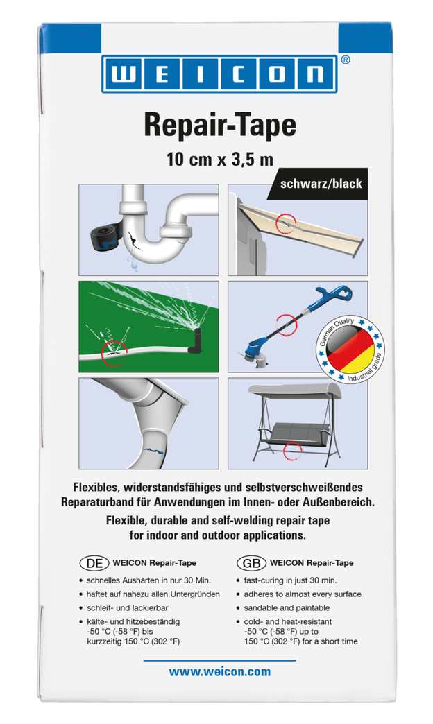 Repair-Tape | widerstandsfähiges und selbstverschweißendes Reparaturband, Größe M