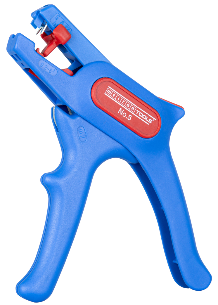 Abisolierzange No. 5 | für alle gängigen flexiblen und massiven Leiter, Arbeitsbereich 0,2 – 6,0 mm² Abisolierzange No. 5 | für alle gängigen flexiblen und massiven Leiter, Arbeitsbereich 0,2 – 6,0 mm²