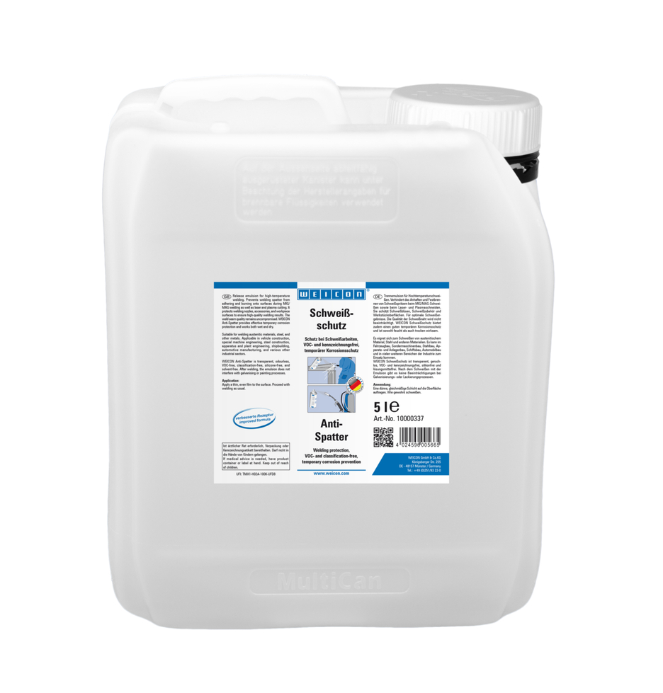 Bio-Schweißschutz | biologisch abbaubarer Schutz bei Schweißarbeiten