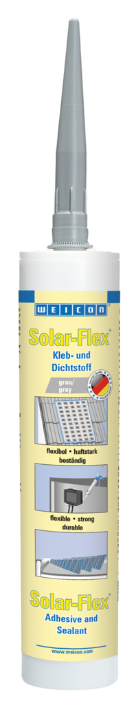 Solar-Flex® MS-Polymer | witterungsbeständiger Kleb- und Dichtstoff für den Solarbereich auf MS-Polymer-Basis Solar-Flex® MS-Polymer | witterungsbeständiger Kleb- und Dichtstoff für den Solarbereich auf MS-Polymer-Basis