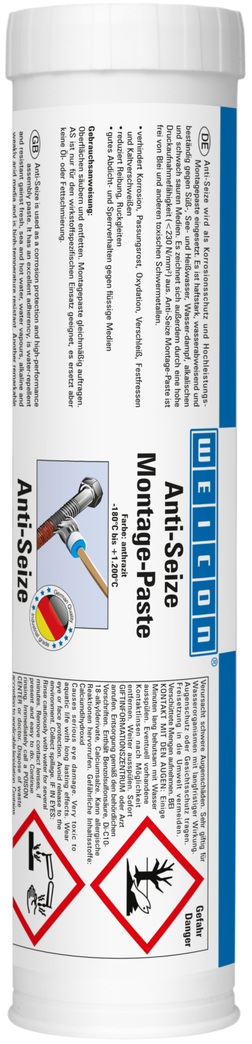 Anti-Seize Montagepaste | Schmier- und Trennmittelpaste Anti-Seize Montagepaste | Schmier- und Trennmittelpaste