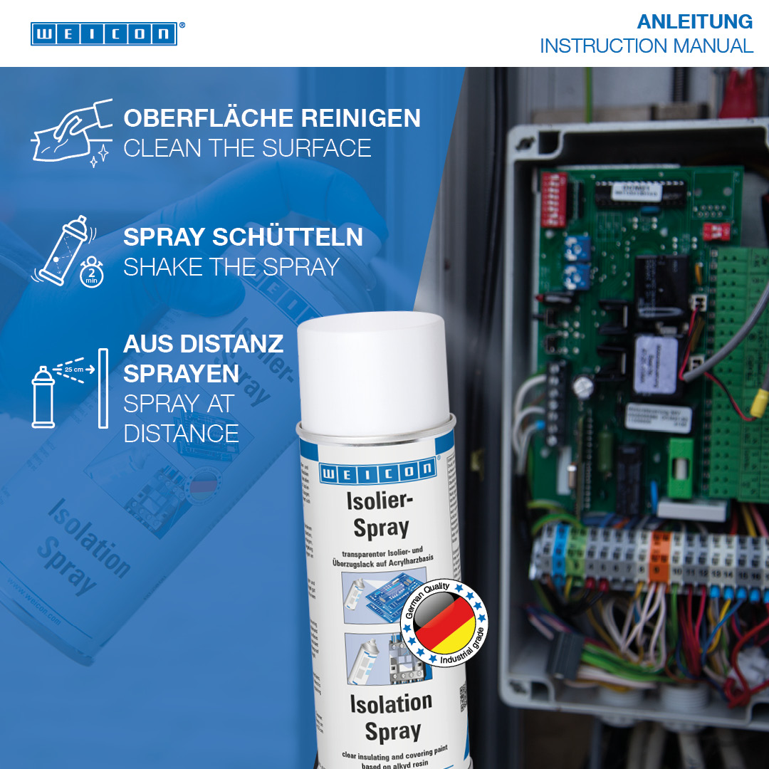 Isolier-Spray | Isolier- und Schutzlack zum Versiegeln und Isolieren