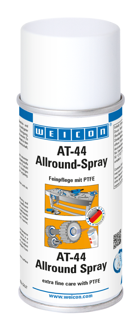 AT-44 Allround-Spray | Schmier- und Multifunktionsöl mit PTFE AT-44 Allround-Spray | Schmier- und Multifunktionsöl mit PTFE