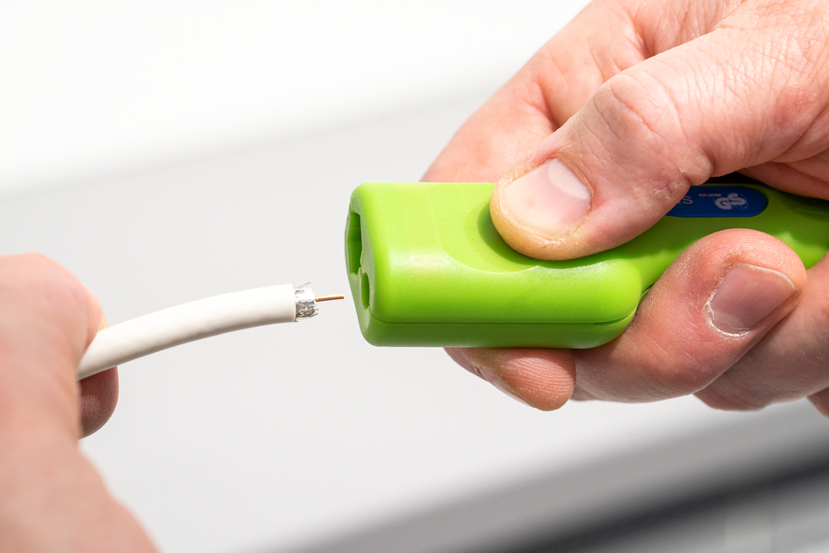 Coax-Stripper No. 1 F Plus Green Line - geeignet für F-Schraubstecker