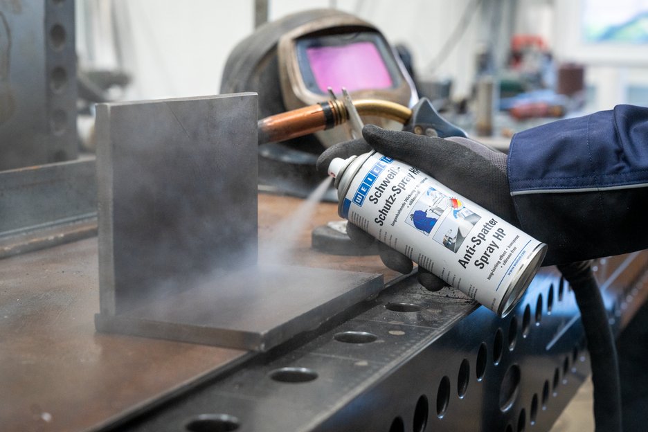 Schweißschutz-Spray HP | schützt vor der Anhaftung und Einwirkung von Schweißspritzern