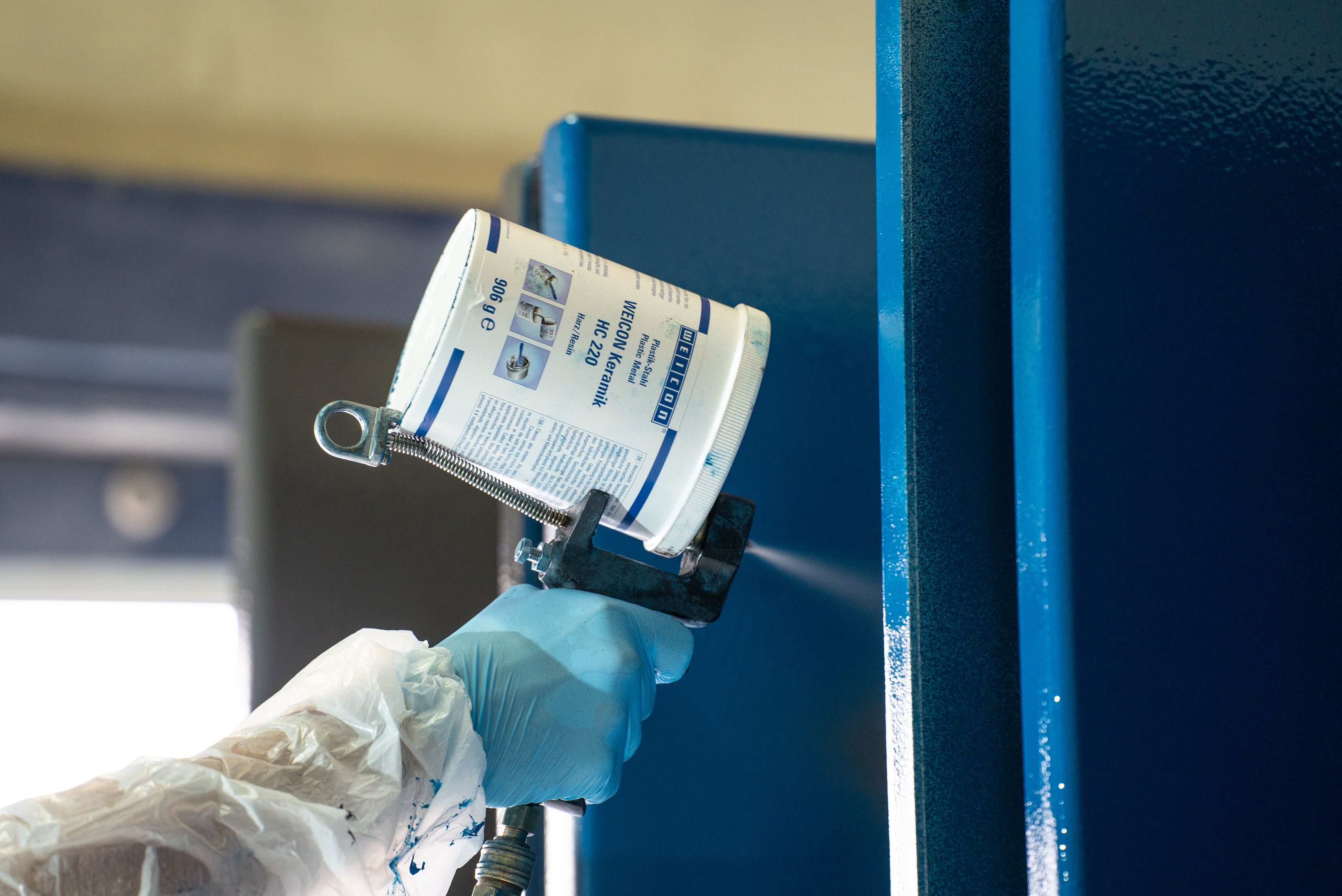 paint, paint can, spray, glove, industrial