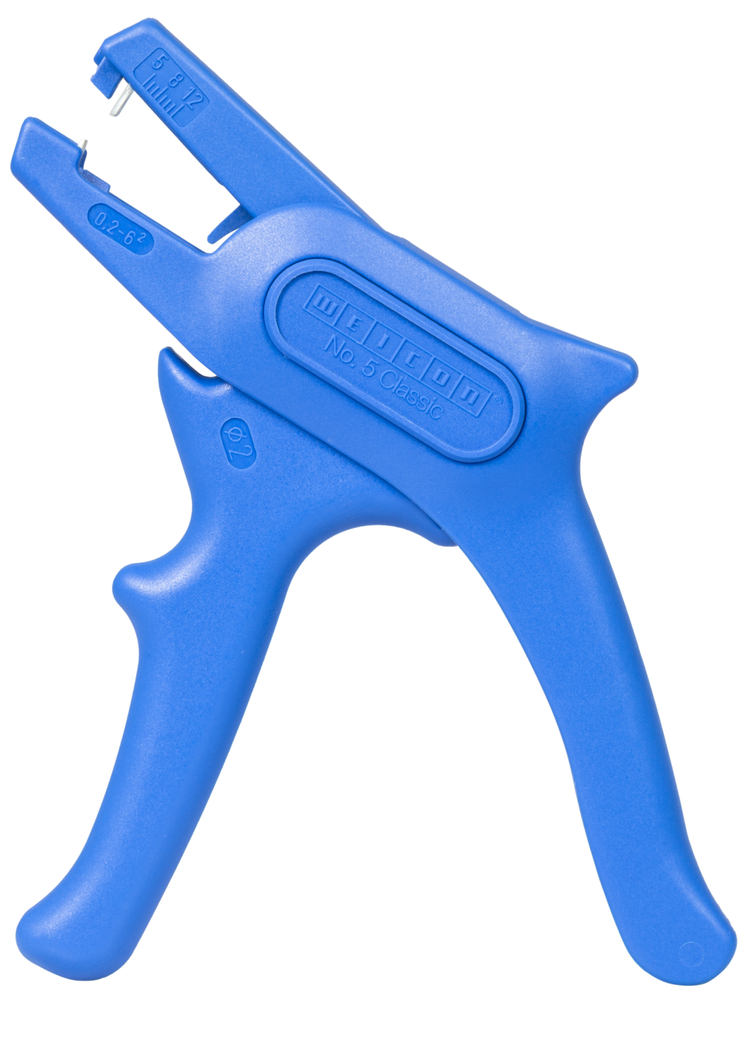 Abisolierzange No. 5 Classic | für alle gängigen flexiblen und massiven Leiter, Arbeitsbereich 0,2 – 6,0 mm² Abisolierzange No. 5 Classic | für alle gängigen flexiblen und massiven Leiter, Arbeitsbereich 0,2 – 6,0 mm²