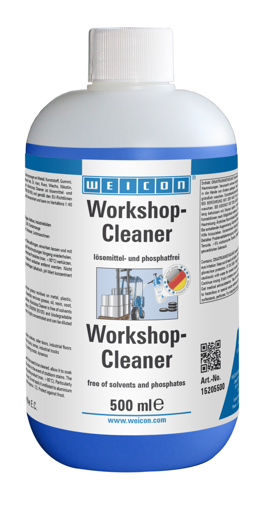Workshop Cleaner | lösemittelfreier Universalreiniger Workshop Cleaner | lösemittelfreier Universalreiniger