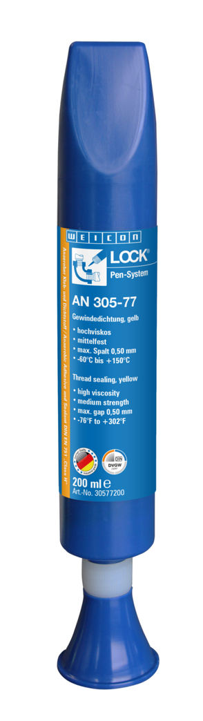WEICONLOCK® AN 302-77 Rohr- und Gewindedichtung | für Großgewindeteile und Flansche, hochfest