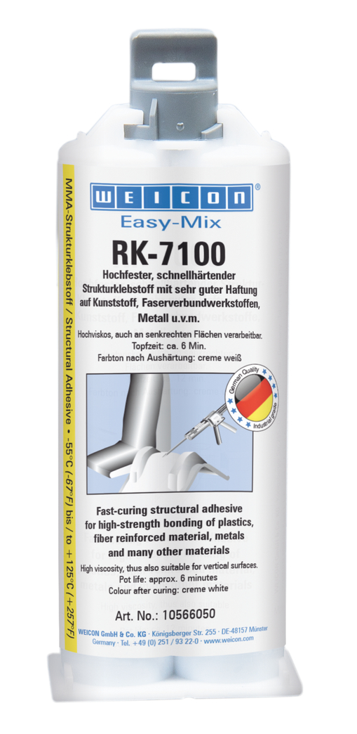 Easy-Mix RK-7100 Acrylat-Strukturklebstoff | Acrylat-Strukturklebstoff, schnellhärtend