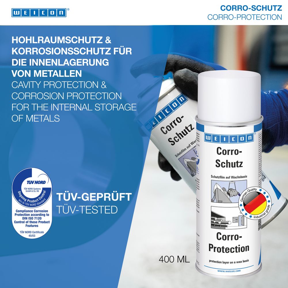 Corro-Schutz | wachsartiger Korrosionsschutz zur Konservierung