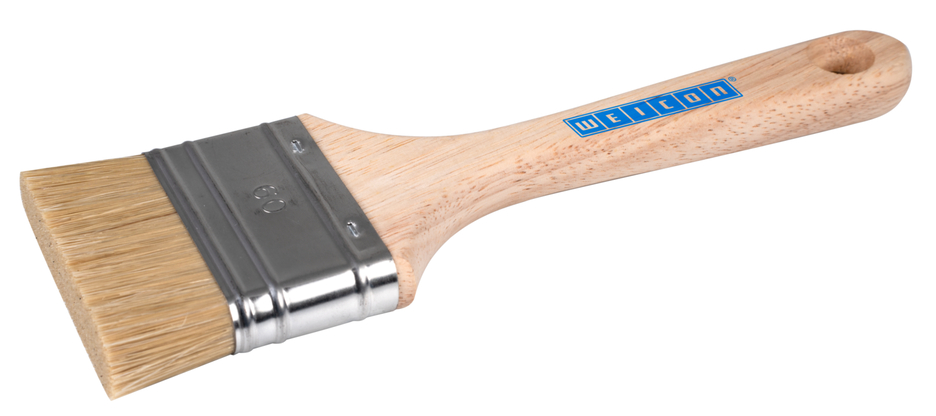 Pinsel 60, kurz, flach, Plastik-Stahl