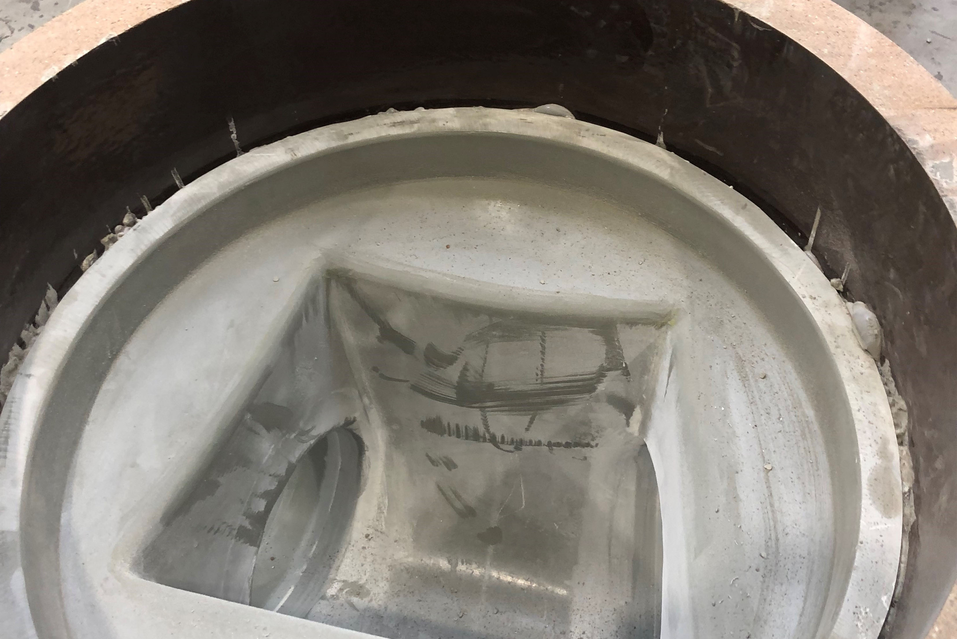 Steinzeugabwasserschacht