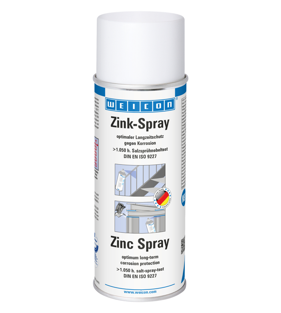 Zink-Spray | kathodischer Korrosionsschutz mit Zulassung für den Lebensmittelbereich