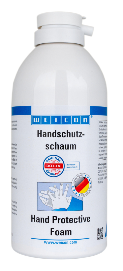 Handschutzschaum | unsichtbarer Handschuh, dermatologisch getestet Handschutzschaum | unsichtbarer Handschuh, dermatologisch getestet