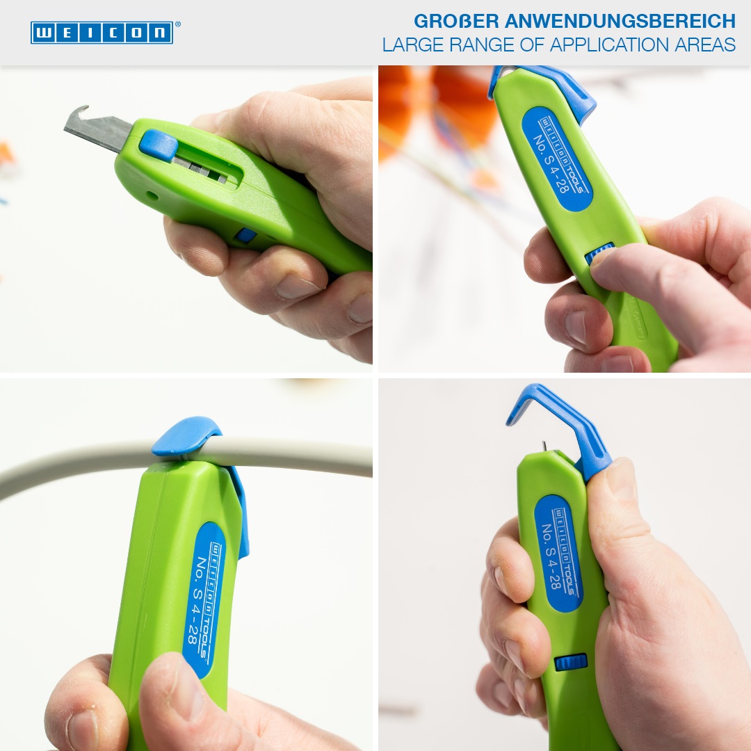 Kabelmesser No. S 4-28  Green Line