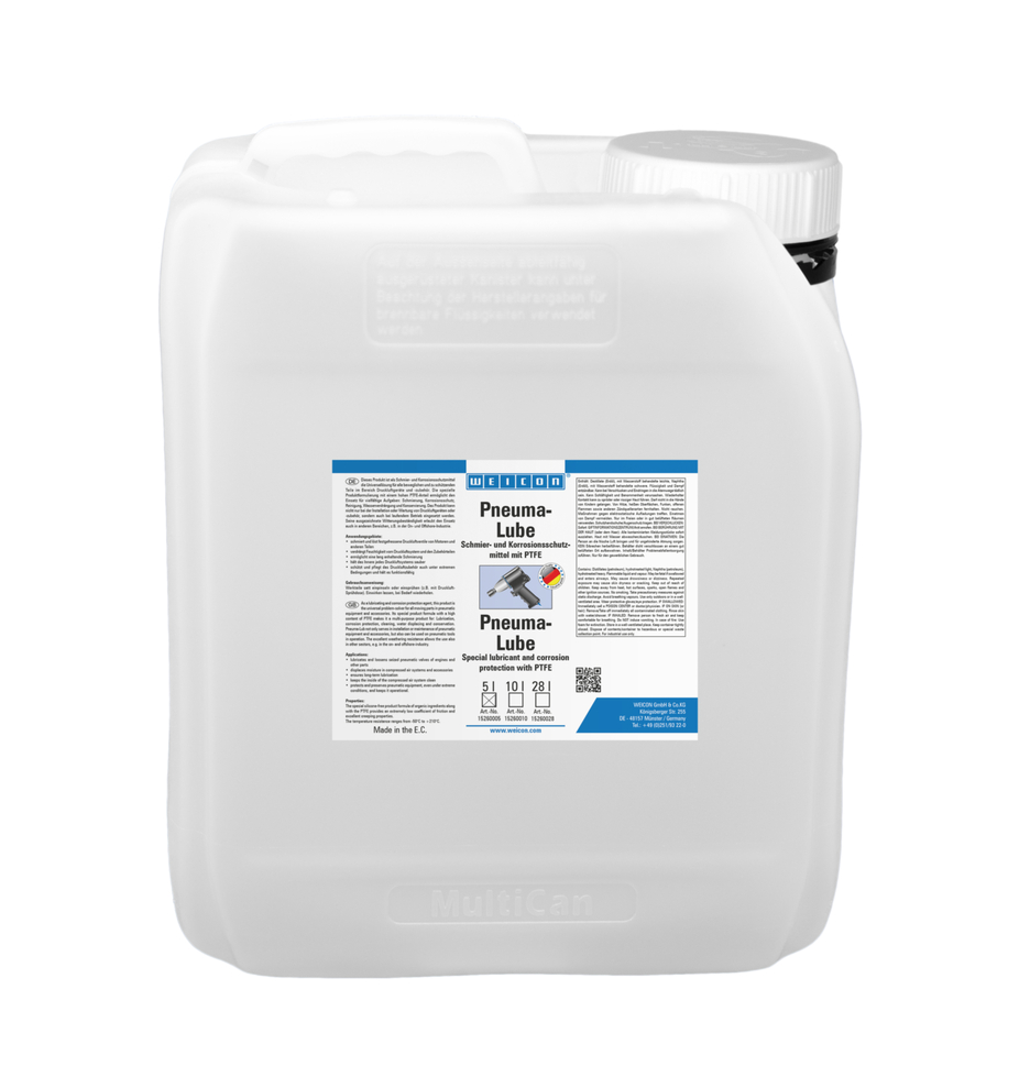 Pneuma-Lube | Schmiermittel mit PTFE für Druckluftwerkzeug Pneuma-Lube | Schmiermittel mit PTFE für Druckluftwerkzeug