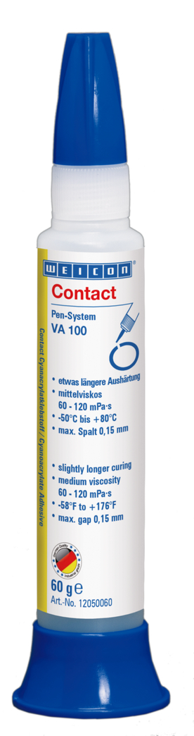 Contact VA 100 Cyanacrylat-Klebstoff | Sekundenkleber für Metall, Kunststoff und Gummi