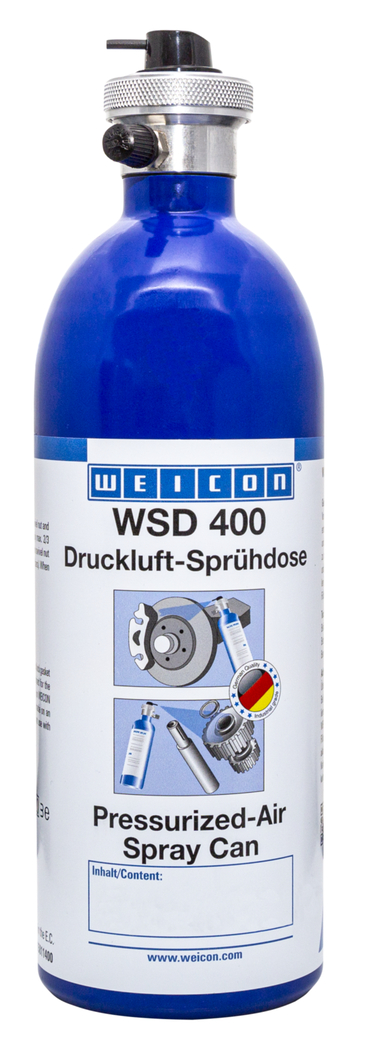 WSD 400 Druckluft-Sprühdose | wiederbefüllbar