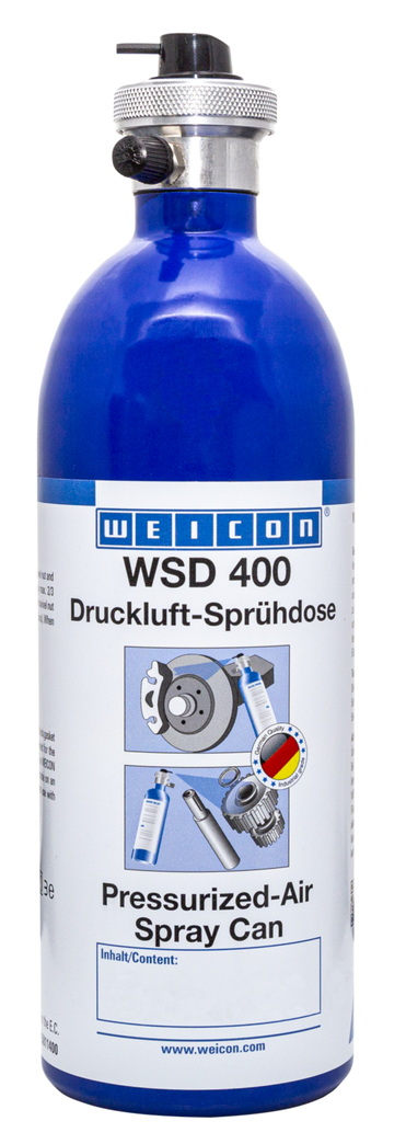 WSD 400 Druckluft-Sprühdose | wiederbefüllbar WSD 400 Druckluft-Sprühdose | wiederbefüllbar
