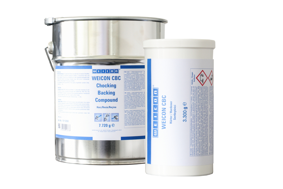 WEICON CBC | aluminiumgefülltes Epoxidharz-System für Verguss und Spaltausgleich, ABS zertifiziert WEICON CBC | aluminiumgefülltes Epoxidharz-System für Verguss und Spaltausgleich, ABS zertifiziert