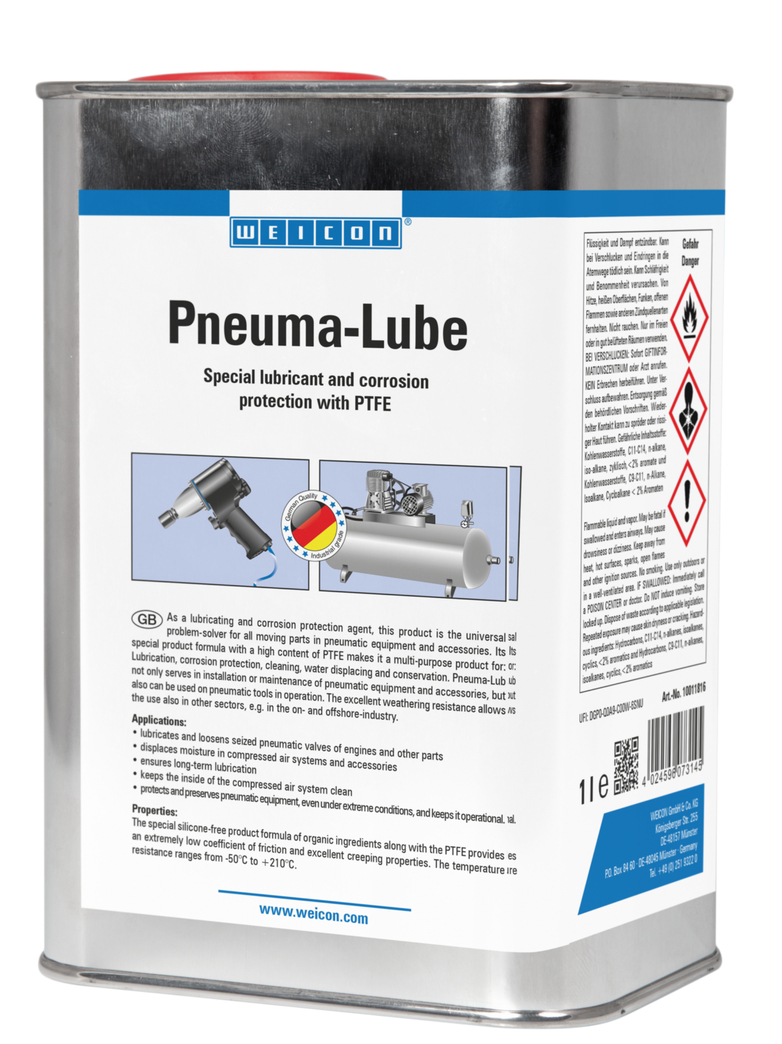 Pneuma-Lube | Schmiermittel mit PTFE für Druckluftwerkzeug
