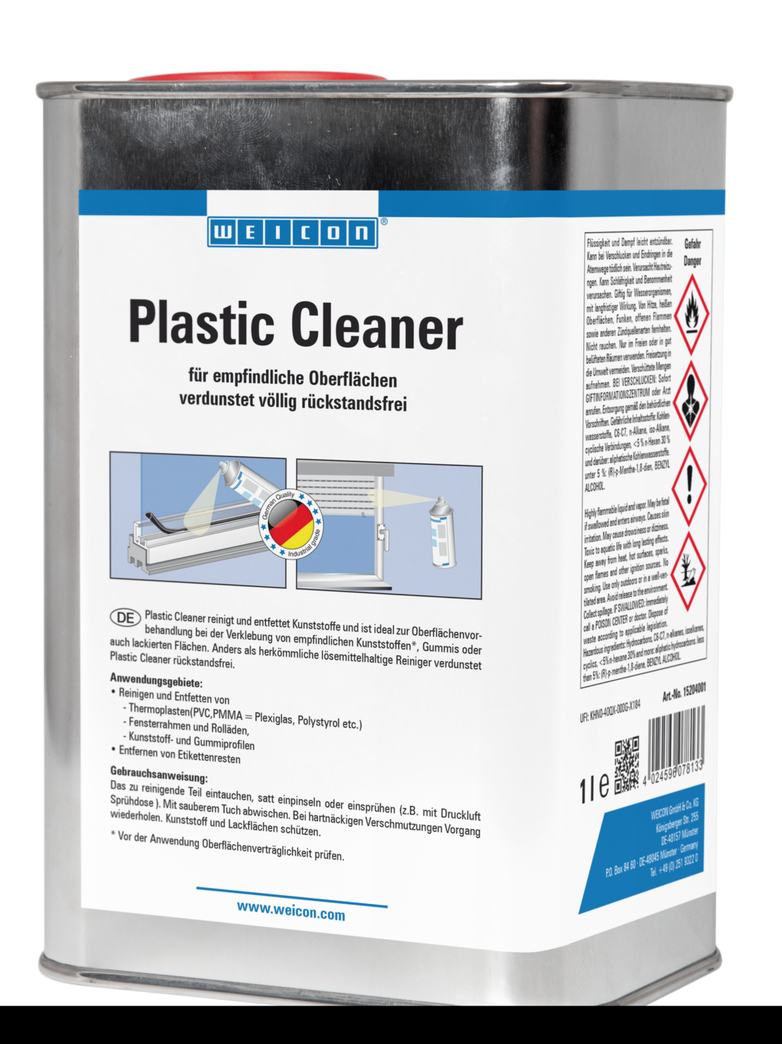 Plastic Cleaner | Reiniger für Kunststoff, Gummi und pulverbeschichtete Materialien