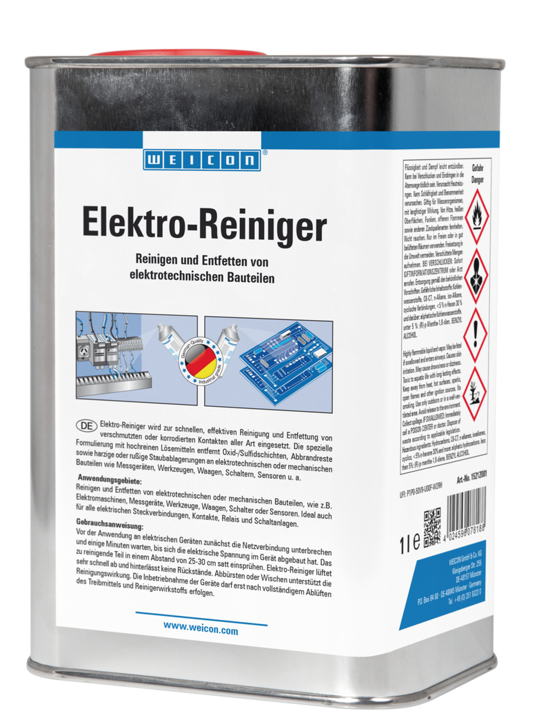 Elektroreiniger | reinigt elektronische Bauteile